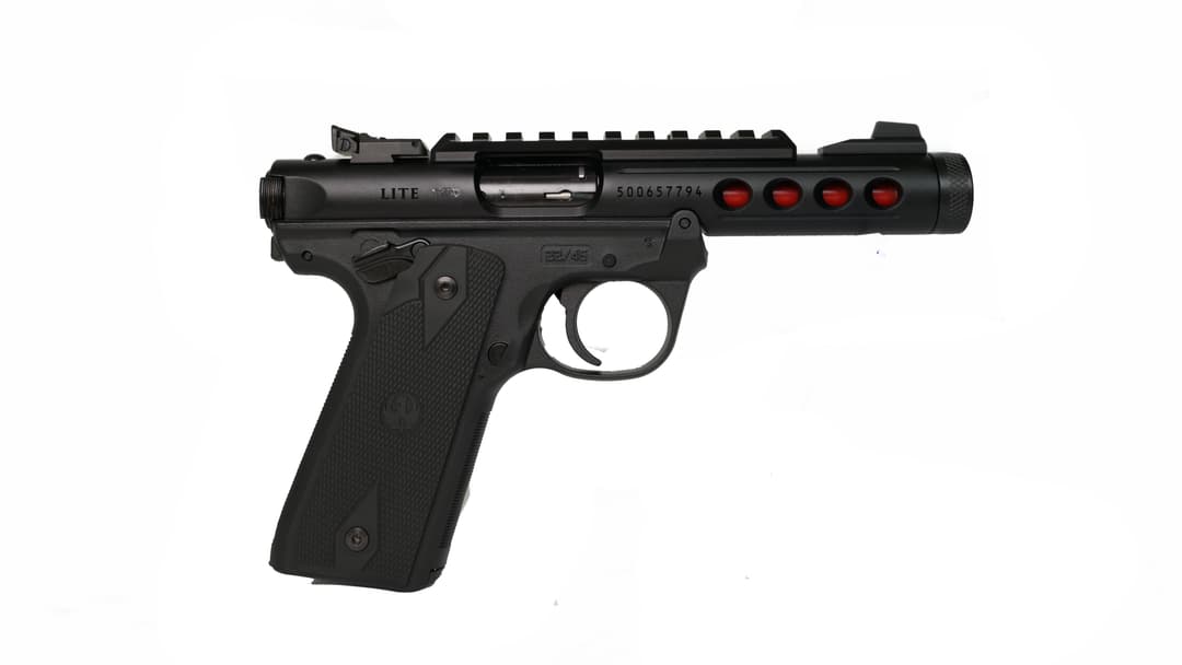 Bild von: RugerMarkIV-Anodized-schwarz-rot